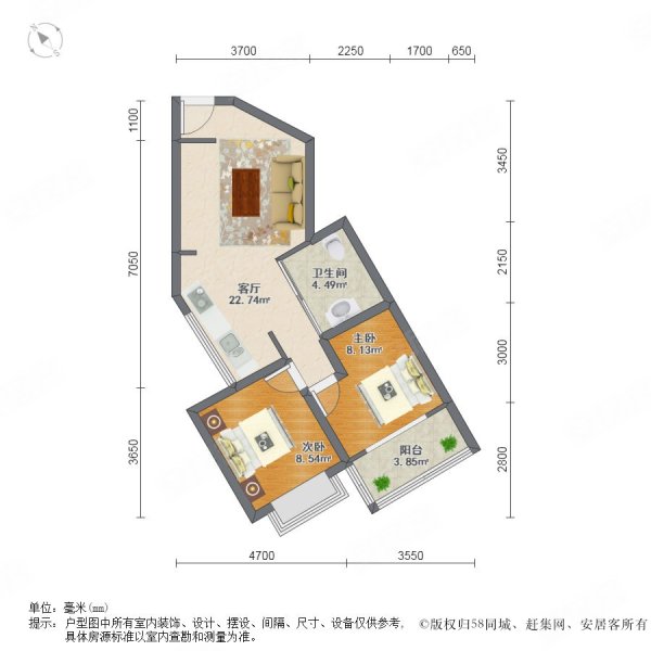 玉田枫林绿洲户型图图片