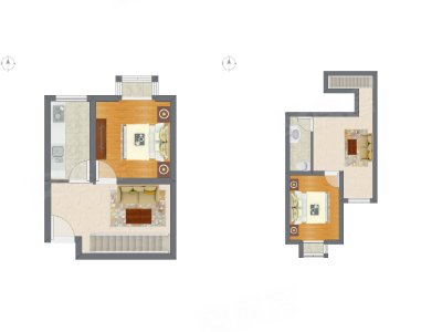 2室2厅 99.14平米