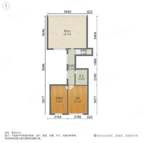 泰丰千花岛(别墅)5室2厅3卫168㎡南488万