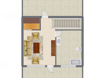 4室1厅 201.95平米