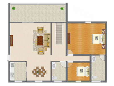 5室3厅 179.00平米