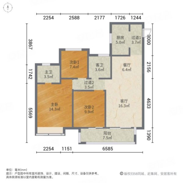 湖州大发融悦四季户型图片