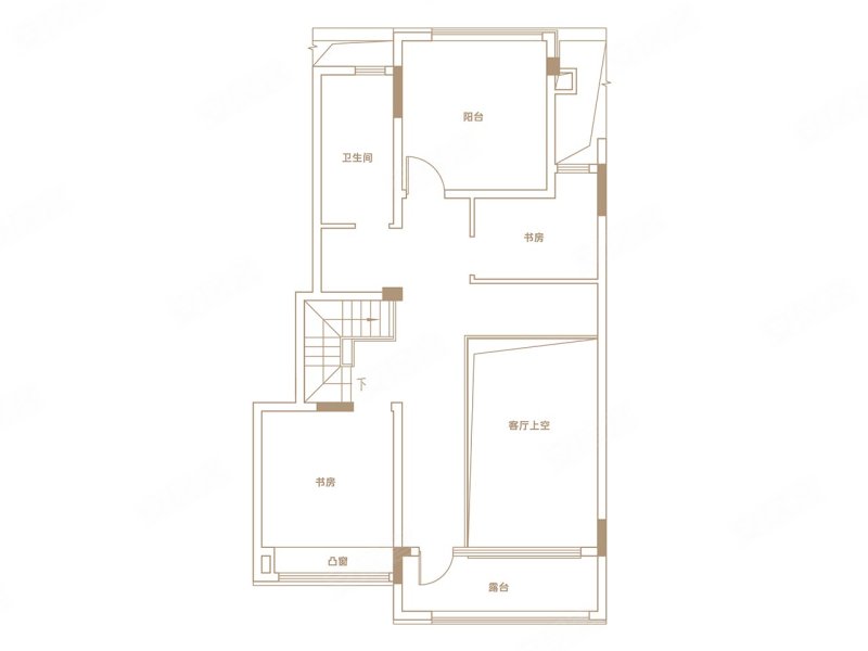 时代建发和著(新房)4室2厅3卫160.53㎡南300万