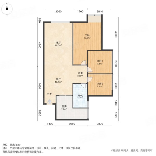 成都紫御熙庭户型图图片