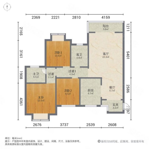 昆明锦绣家园户型图图片