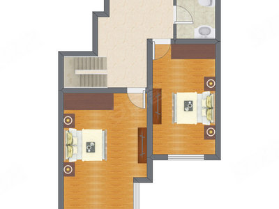 4室2厅 64.11平米