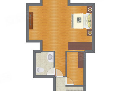 2室1厅 125.60平米