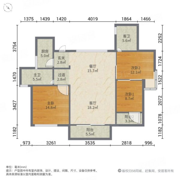 联泰香域水岸户型图图片