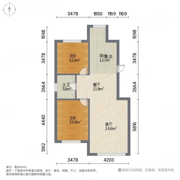 户型 户型图 平面图 600_600