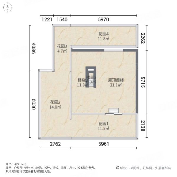 丽日豪庭3室2厅2卫128㎡南198万