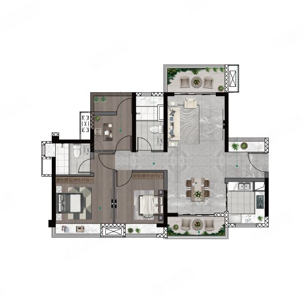 狮山保利和府精装大3房车单价9千送车位近地铁