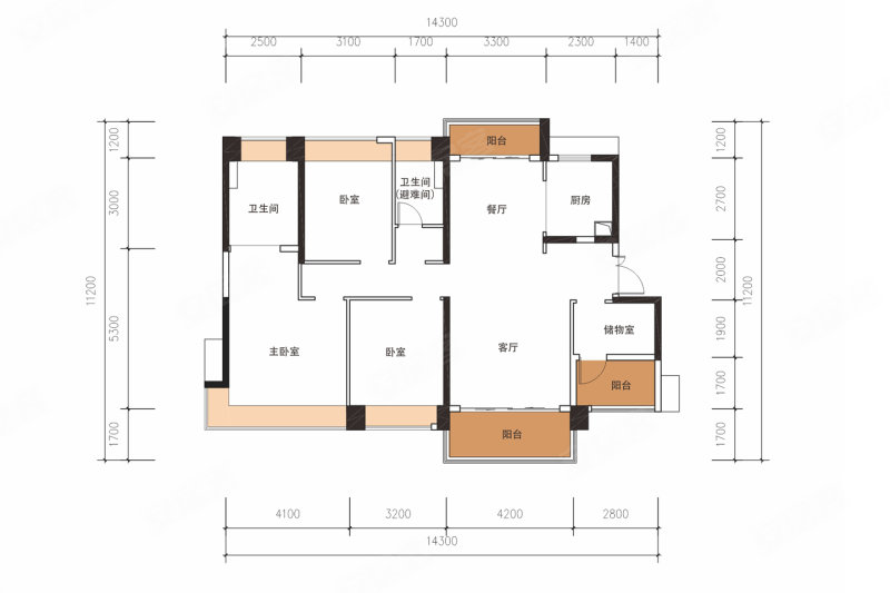 看房接送员工价 珠海精装横厅四房单价26万起 景观地段兼得