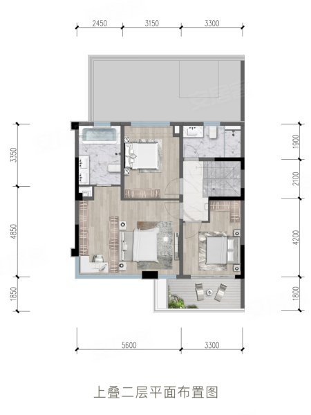 天府怡心湖 国企现房 叠拼别墅 总价    起