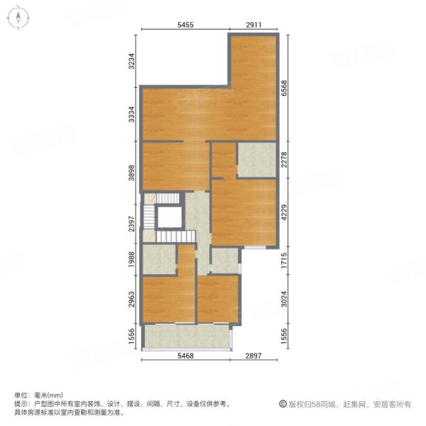 万科棠樾(别墅)7室3厅6卫263.19㎡东南2200万