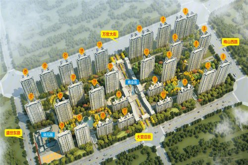 开元盛世·福园,万官大街与梅山西路交汇处 - 泰安开元盛世·福园二手