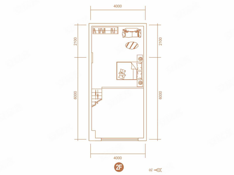 恒志·云仰1室1厅50.33㎡万二手房图片