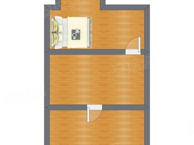 2室0厅 40.10平米