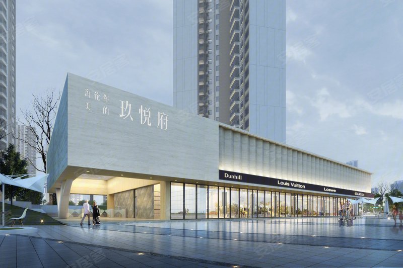 海伦堡美的玖悦府(新房)3室2厅1卫86㎡西73万
