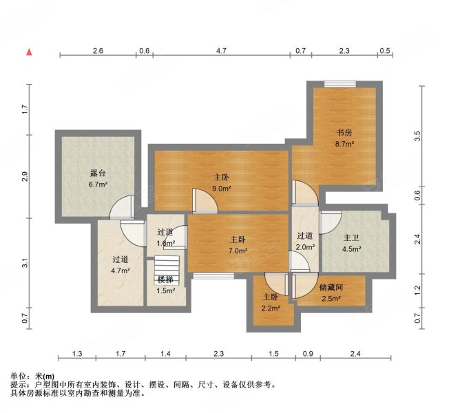 绿地翠谷(一二期洋房叠拼)3室2厅2卫145.68㎡南北193万