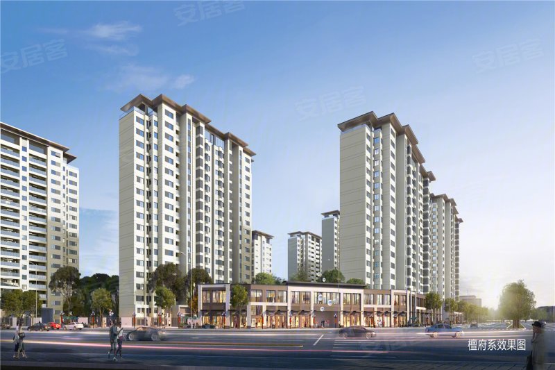 龙记檀府3室2厅1卫99㎡南北77万