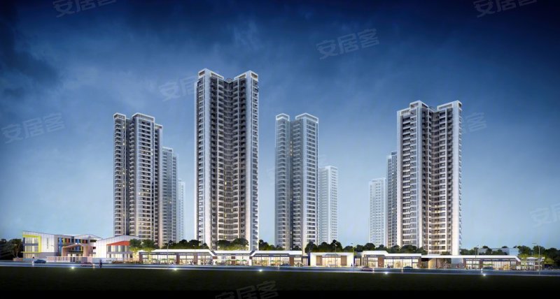 三段与骝马路交汇处(中国牙谷科创园对面)-资阳花样年花郡二期二手房