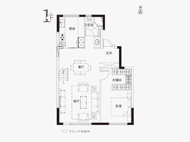 清能铂金墅3室2厅3卫151㎡南北170万