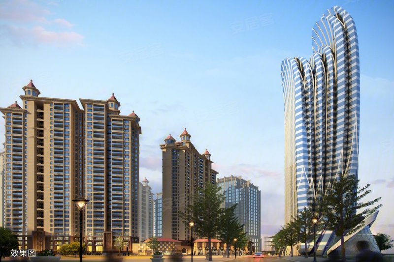 联泰外滩领馆(新房),临江大道与建设四路交汇处-武汉联泰外滩领馆