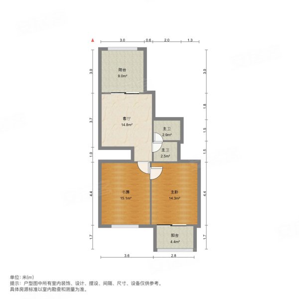 怡康花园.性价比好房.复式两层,户型好