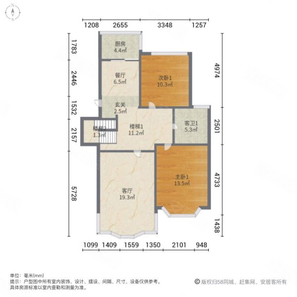 喀左在水一方户型图图片