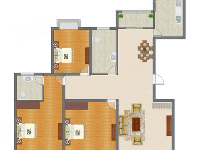 5室2厅 150.14平米