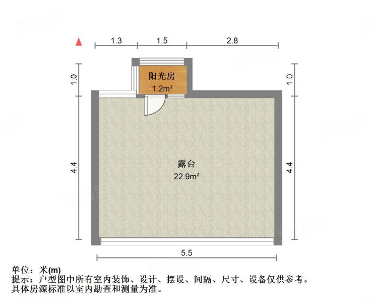 新泰华地仟佰墅户型图图片