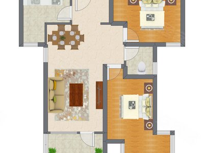 2室2厅 89.18平米