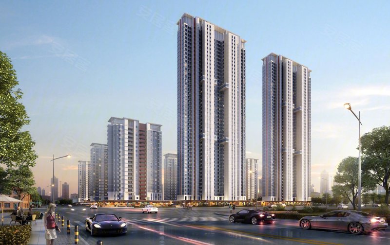 建设七路与红钢一街交汇处(武汉红钢城小学正对面)-武汉大华锦绣前城