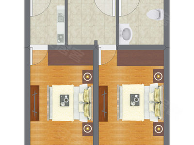 2室0厅 54.16平米