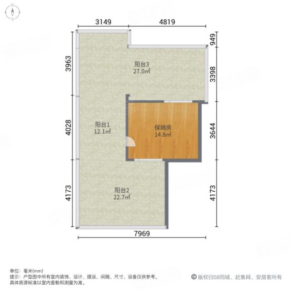 伯爵庄园4室3厅3卫234.21㎡南北140万