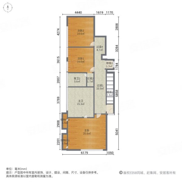 湖畔佳苑(别墅)6室3厅6卫474㎡南北3500万