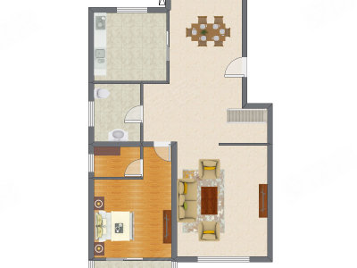 4室1厅 201.29平米