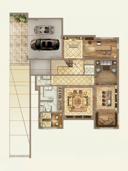 大连保利天禧7室4厅7卫409㎡南北573万