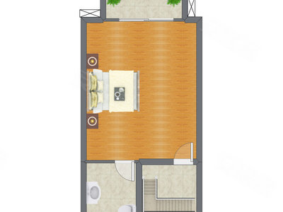 4室2厅 97.35平米户型图