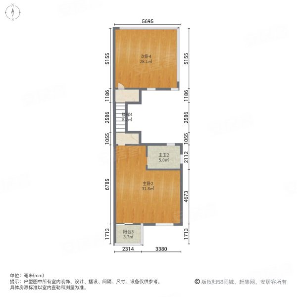 奥园观澜誉峰(别墅)6室2厅5卫226.98㎡南1250万