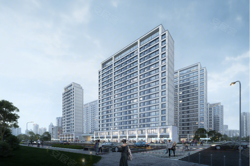 沣西天花板 2t2户小高层 河景 低密度社区,中国铁建西派宸樾二手房