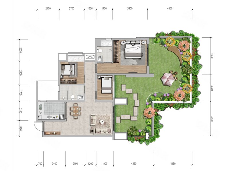 天府新区 在售第四代住宅 赠送高达百分之70户户40花园,滨江郦城二手