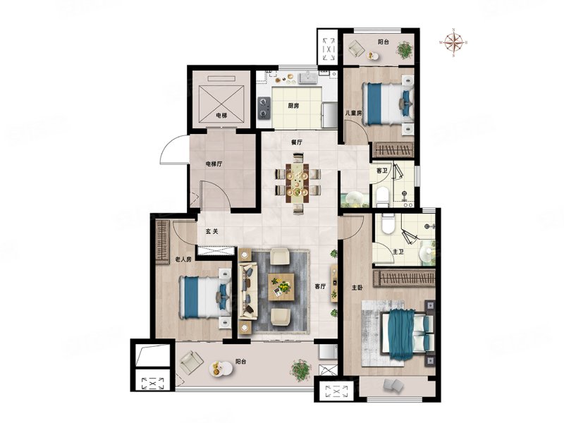 中建元熙府12xxx买滨河地铁房央企开发低容低密高得房