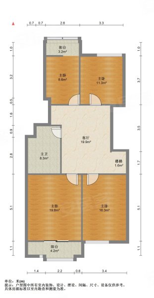 书香园(南开)4室3厅2卫206.72㎡南950万