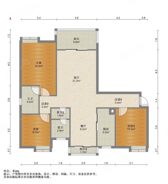 新華廣場二手房,105萬,4室2廳,2衛,130.41平米-宜昌安居客