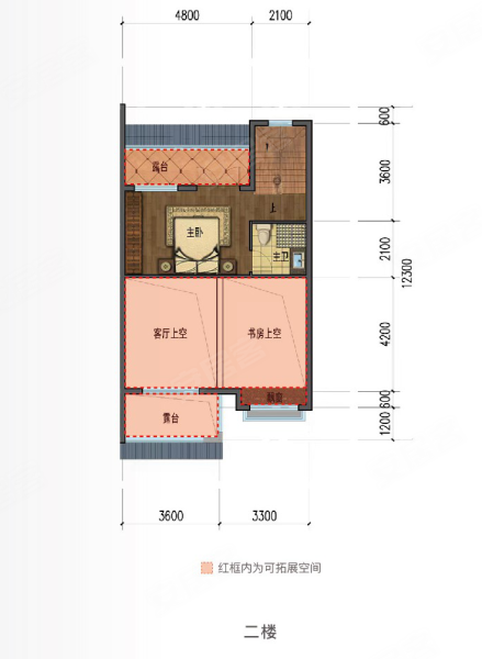 天屿湖院墅2室2厅2卫99㎡南北129万