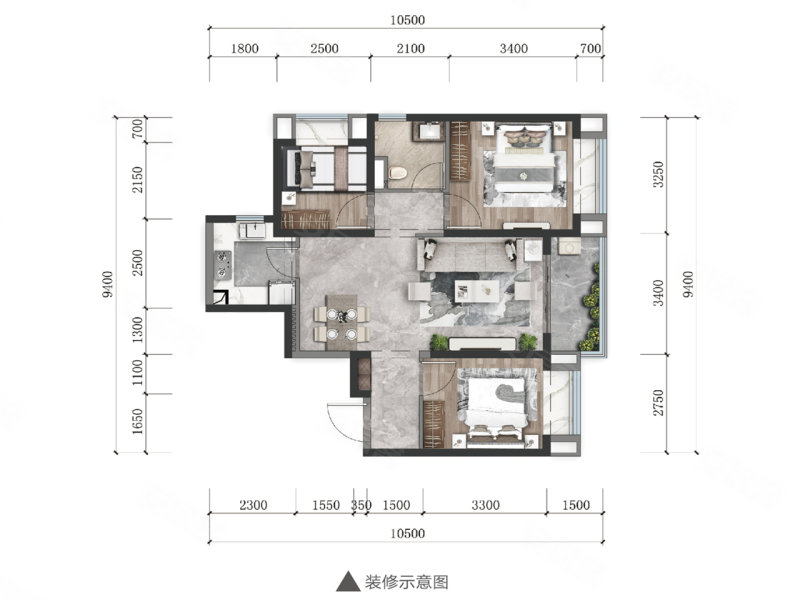 云海一号户型图图片