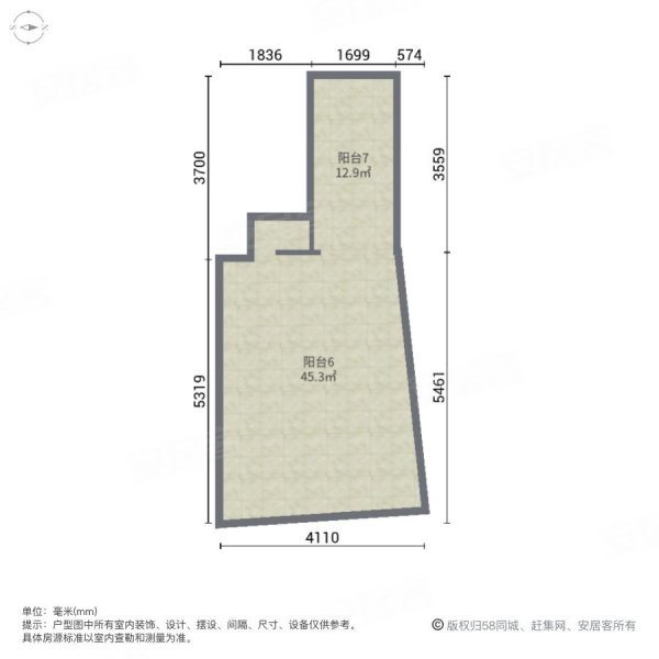 十里方圆(别墅)6室3厅5卫355㎡南北368万