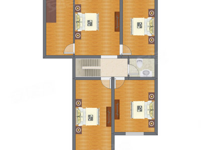 6室2厅 98.23平米