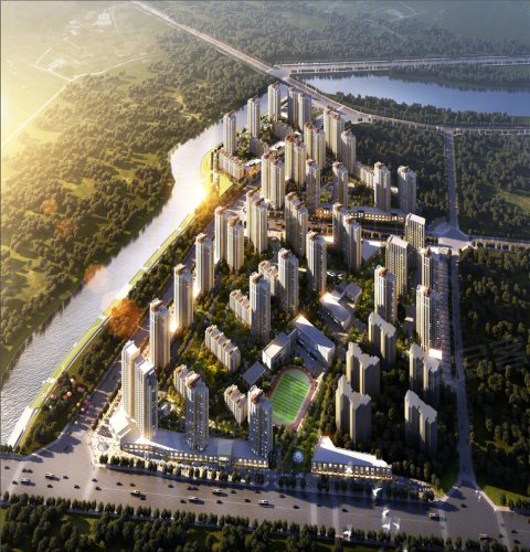 水山金域蓝湾,河东路东侧,建华道北侧,蓝湾路南侧 - 唐山水山金域蓝湾
